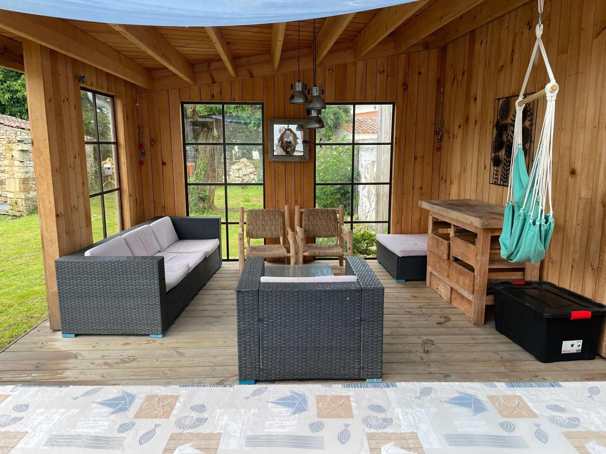 Maison Confortable A Jard-Sur-Mer Avec Grand Jardin Cloture Exterior foto
